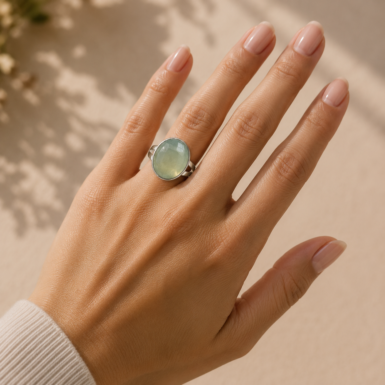 Anillo Prehnita