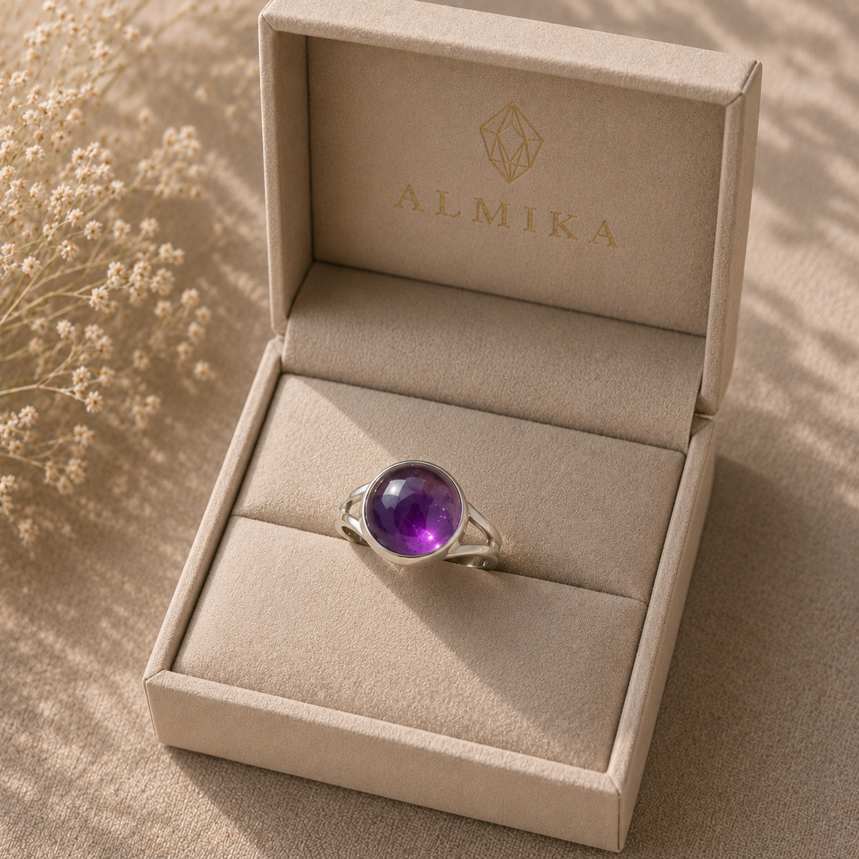 Anillo Amatista