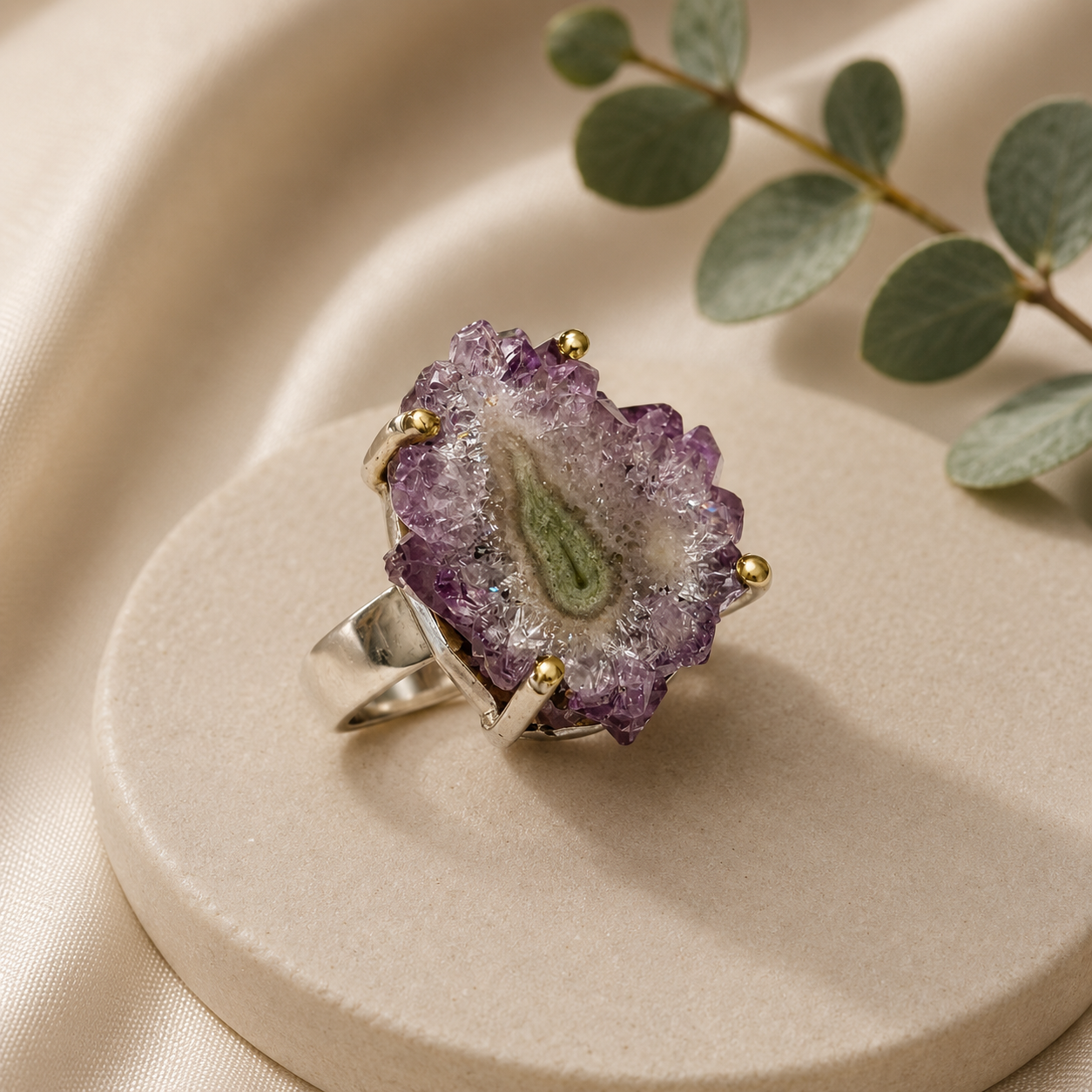Anillo Estalactita