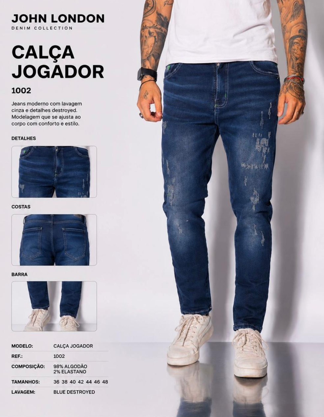 Calça Jogador John London
