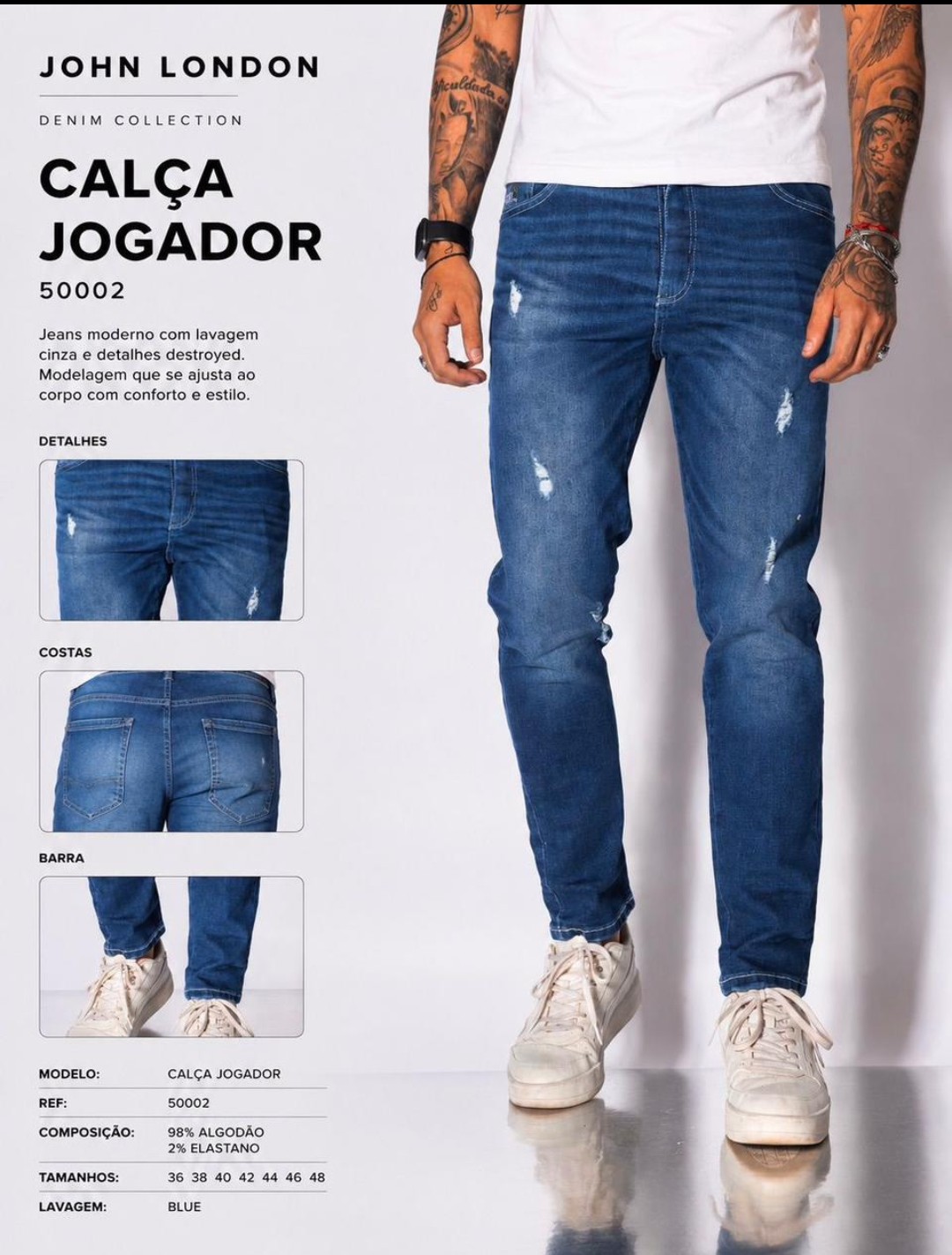 Calça Jogador John London