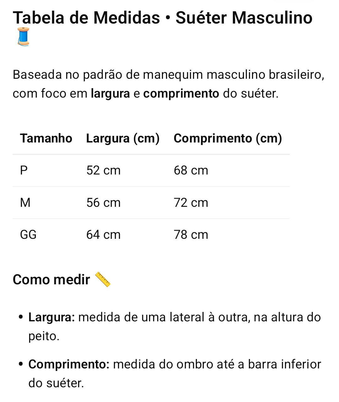 Suéter Masculino Listrado