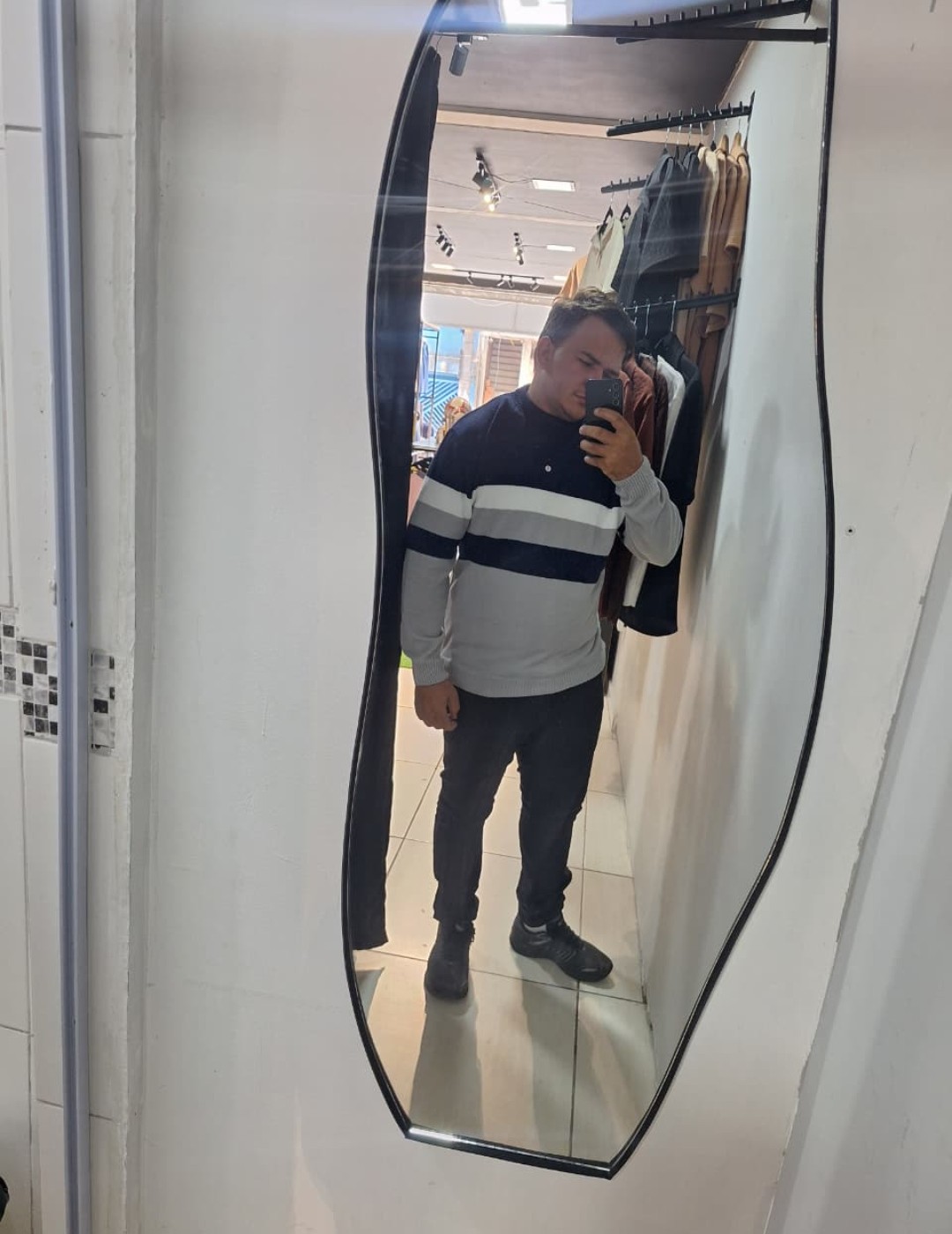 Suéter Masculino Listrado