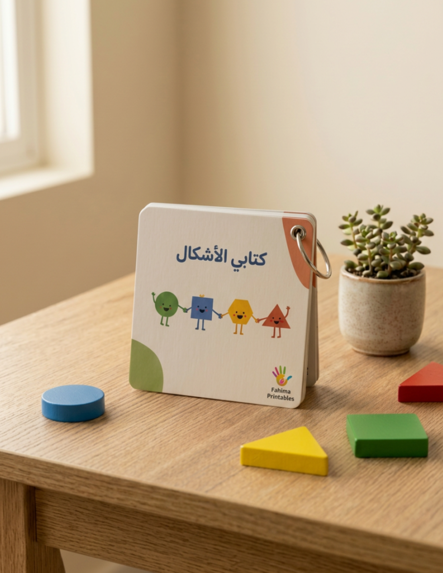 Arabic Shapes Flashcards