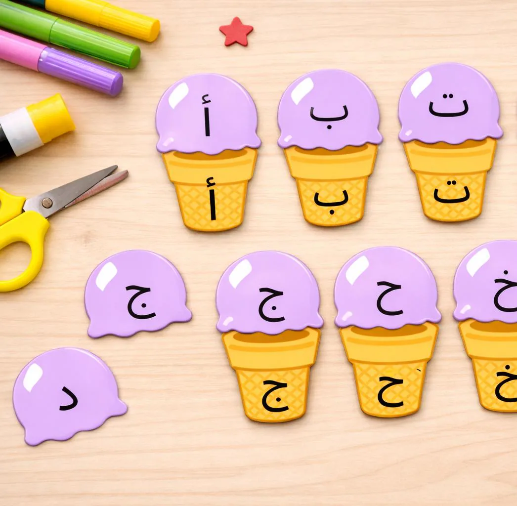 Arabic Alphabet Matching Game