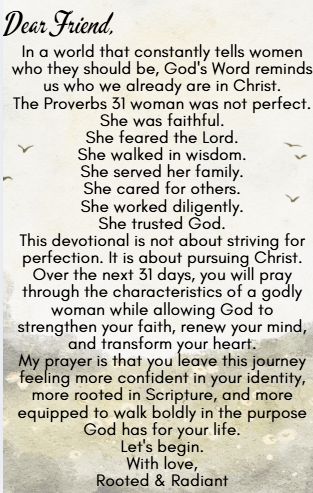 Prayers of the Proverbs 31 Woman 