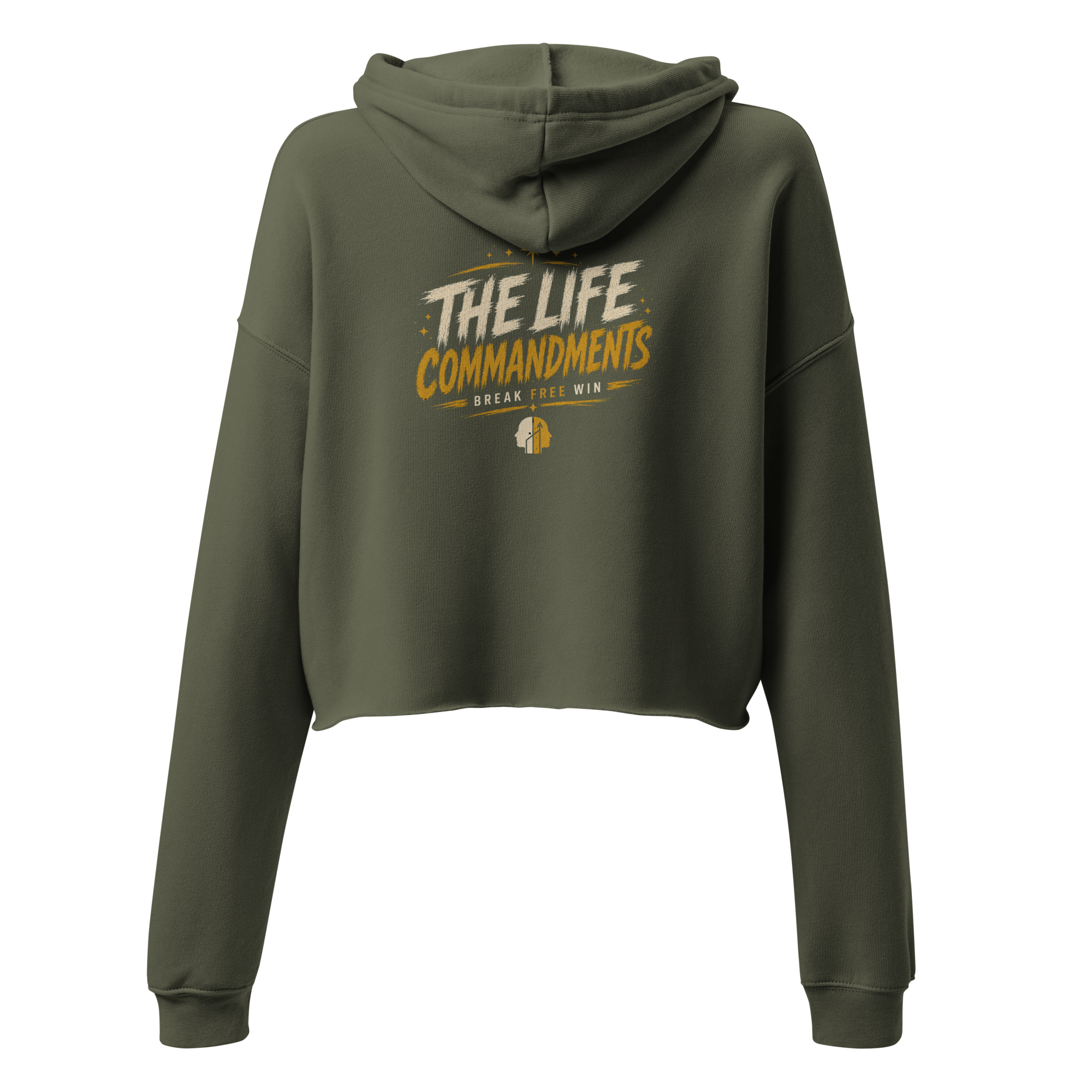 Blaze Your Own Path Crop Hoodie