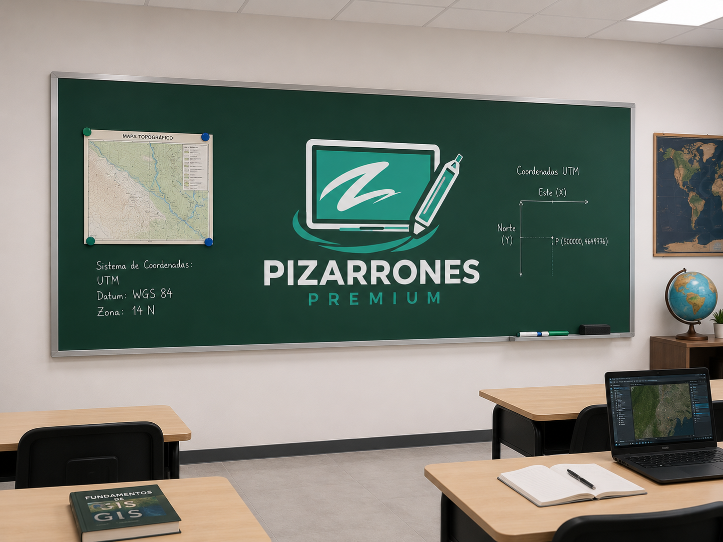 Pizarrón Para Gis