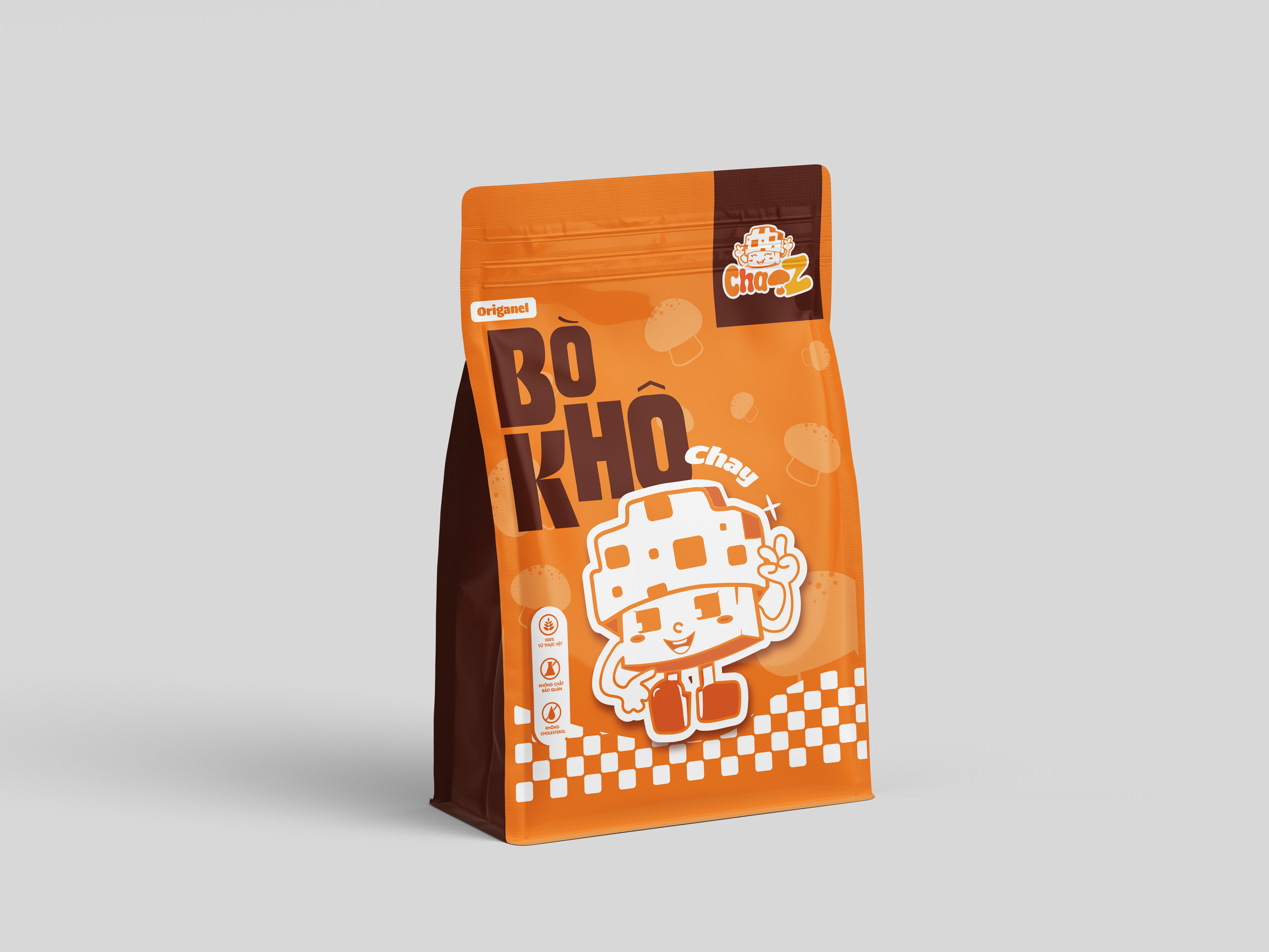 Bò khô chay từ nấm