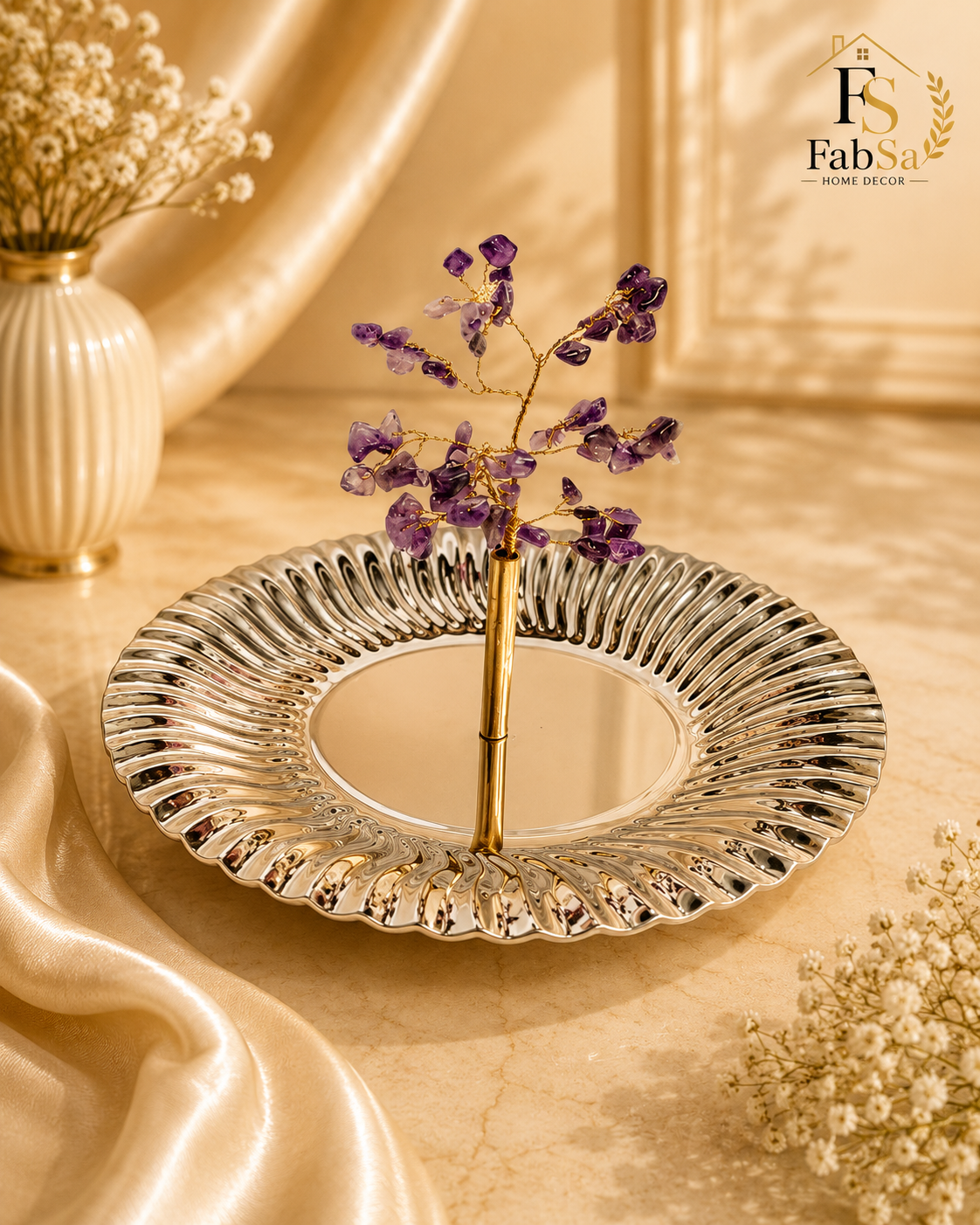 Silver Plated Decorative Platter