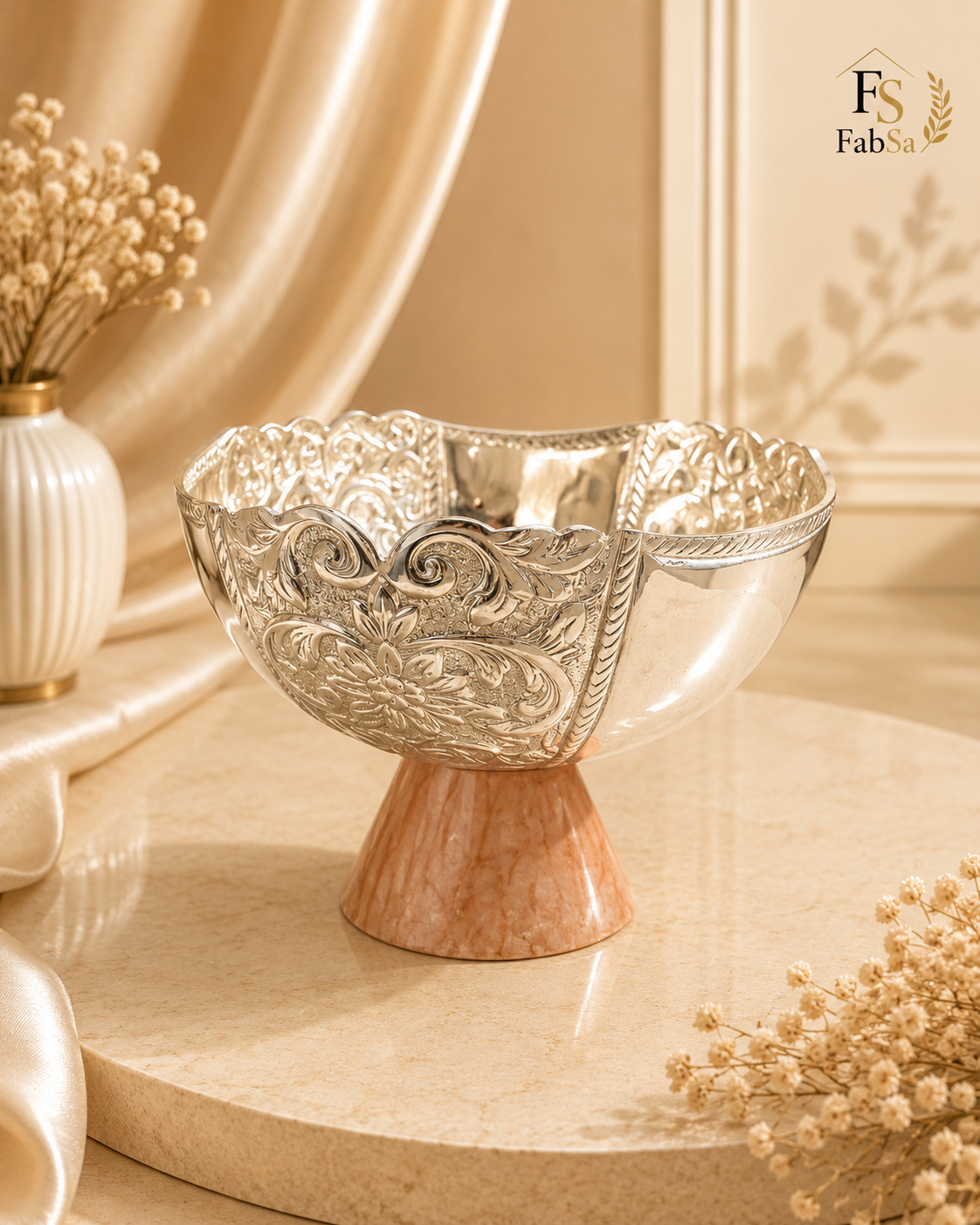 Silver Plated Decorative Bowl
