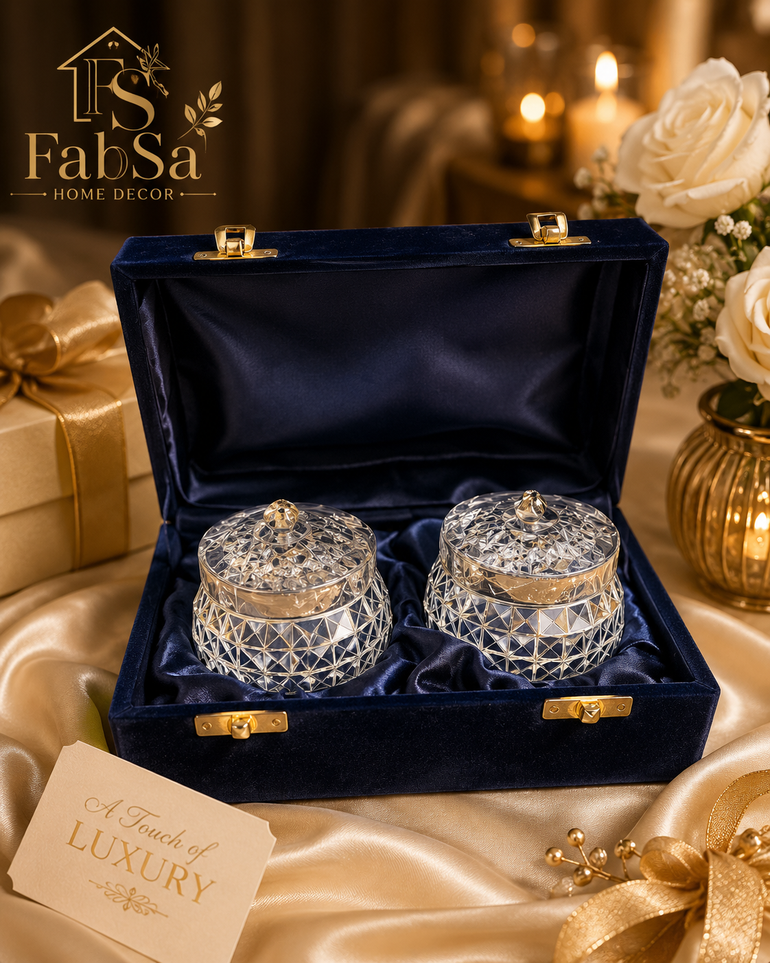 Crystal Jar Gift Set
