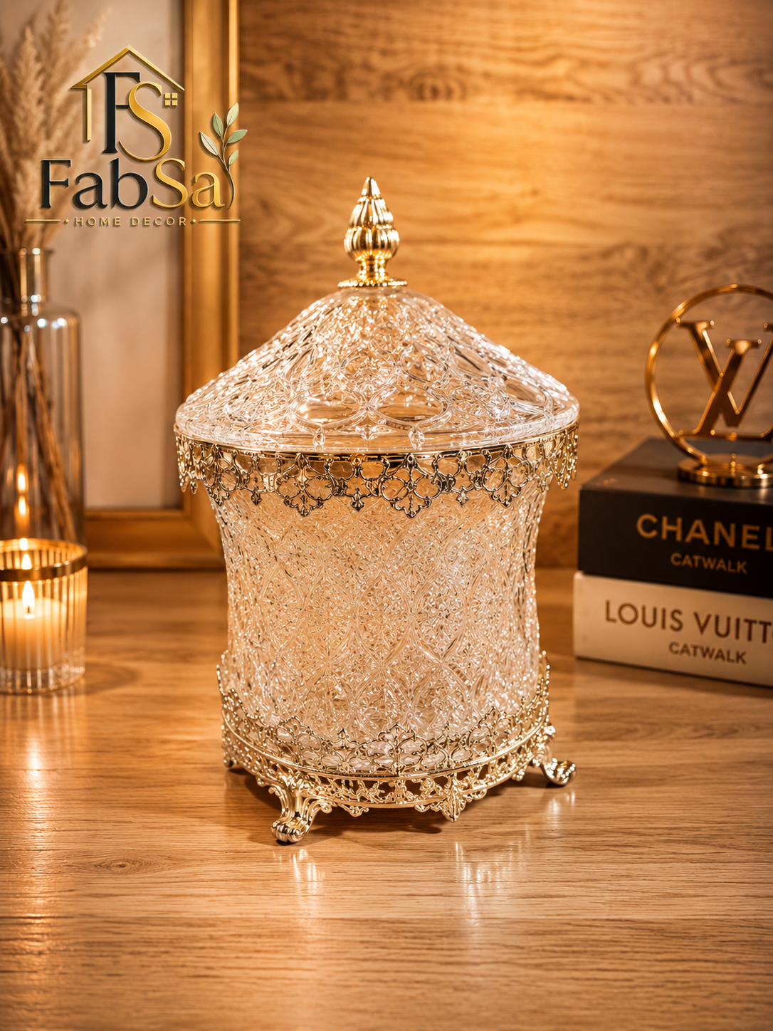Crystal Decorative Jar