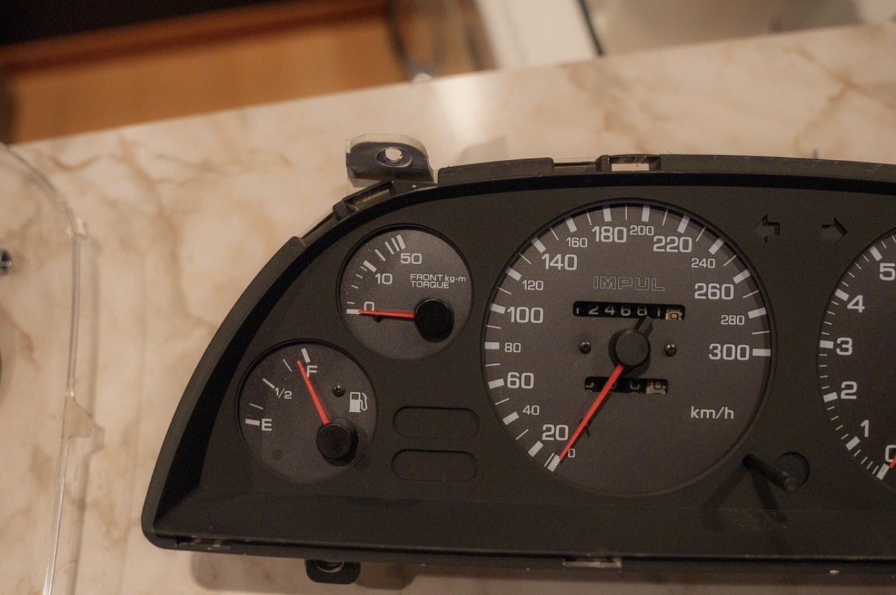 Nissan Skyline R32 IMPUL Cluster Speedometer Gauge 300km/h BNR32