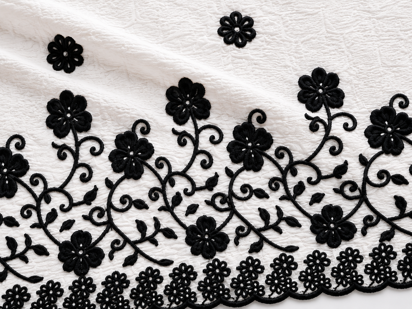 Erum's White Embroidered Co-Ord Set