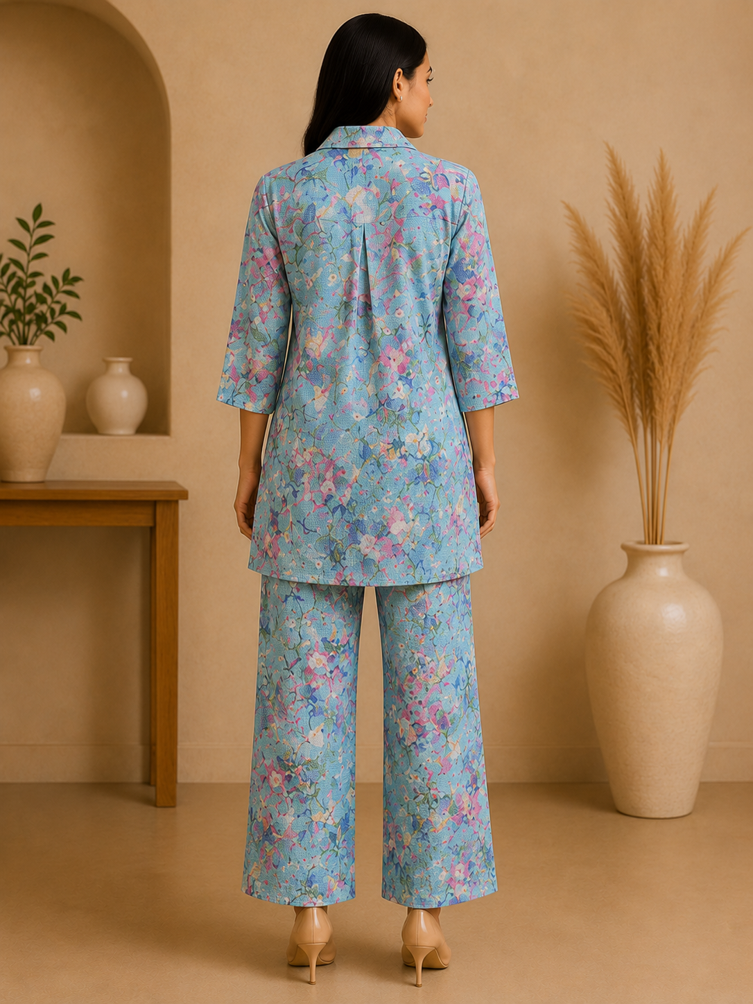 Erum's Elegant Floral Print Co-ord Sets