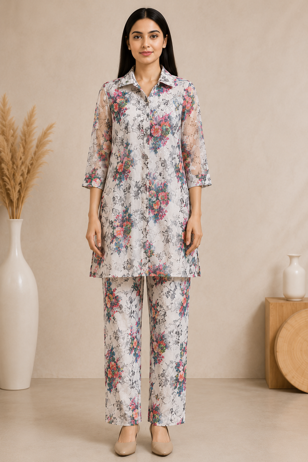 Erum's Floral Printed Co-ord Sets