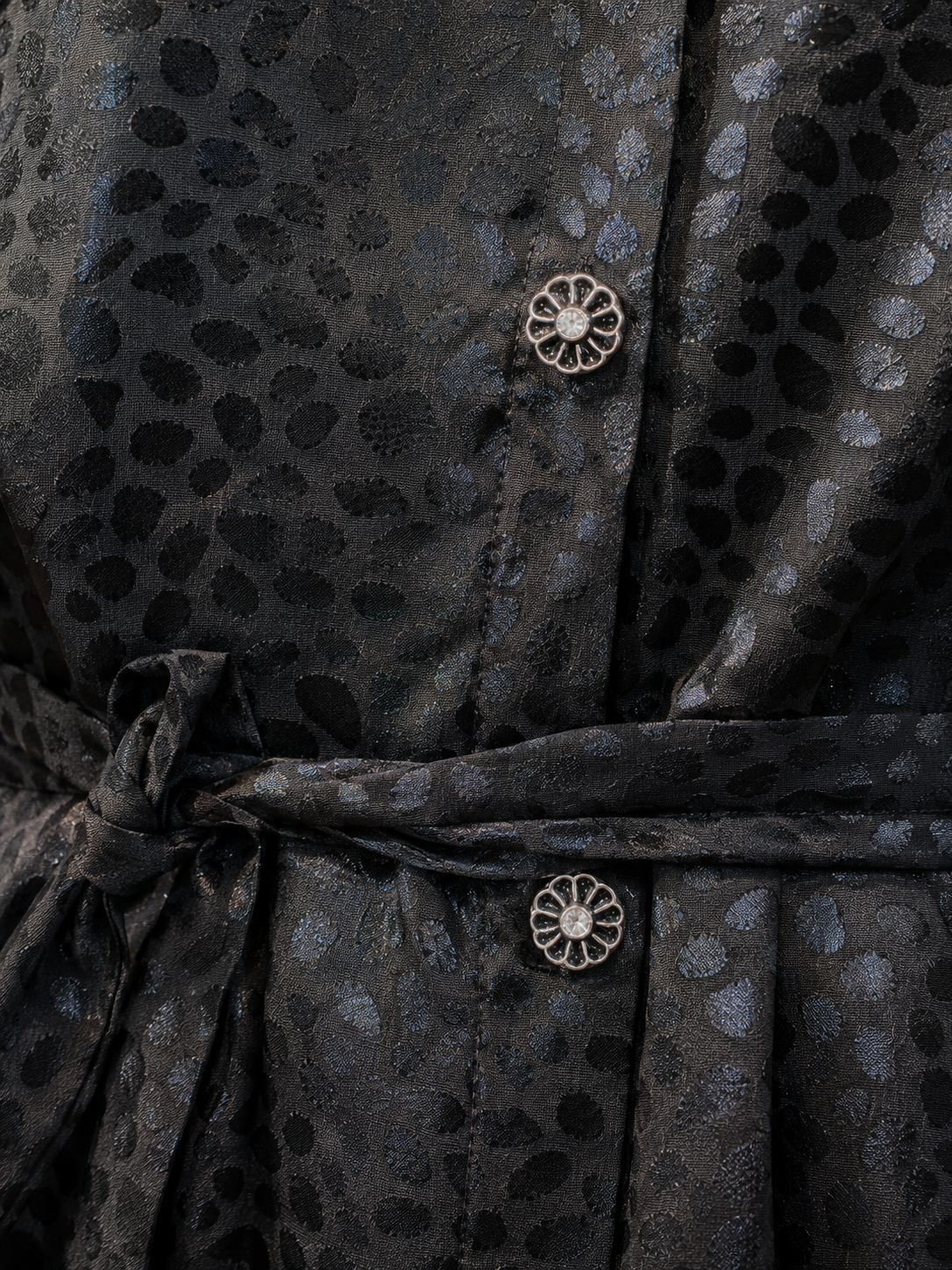 Erum's Black Button-Down Co-Ord Set