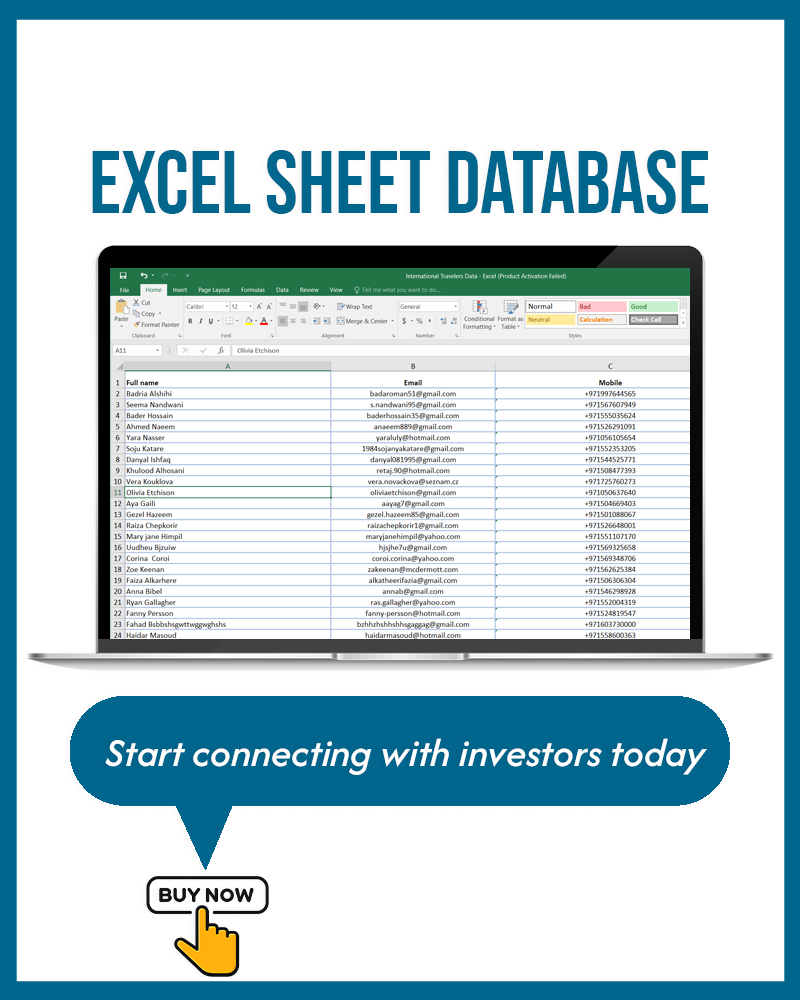 Dubai International Travelers Database | Frequent Flyers, Leads (Excel Download)