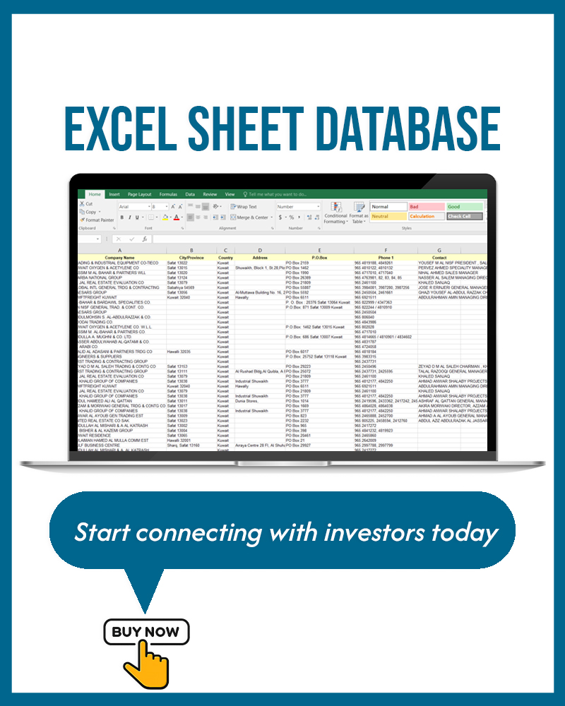 Kuwait Business Database | Companies List, B2B Leads (Excel Download)