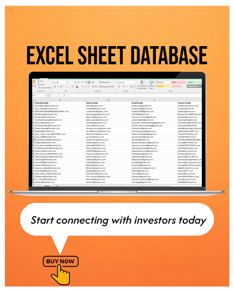 UK Email Database | 900K+ Leads | B2B Marketing Contacts (Excel Download)