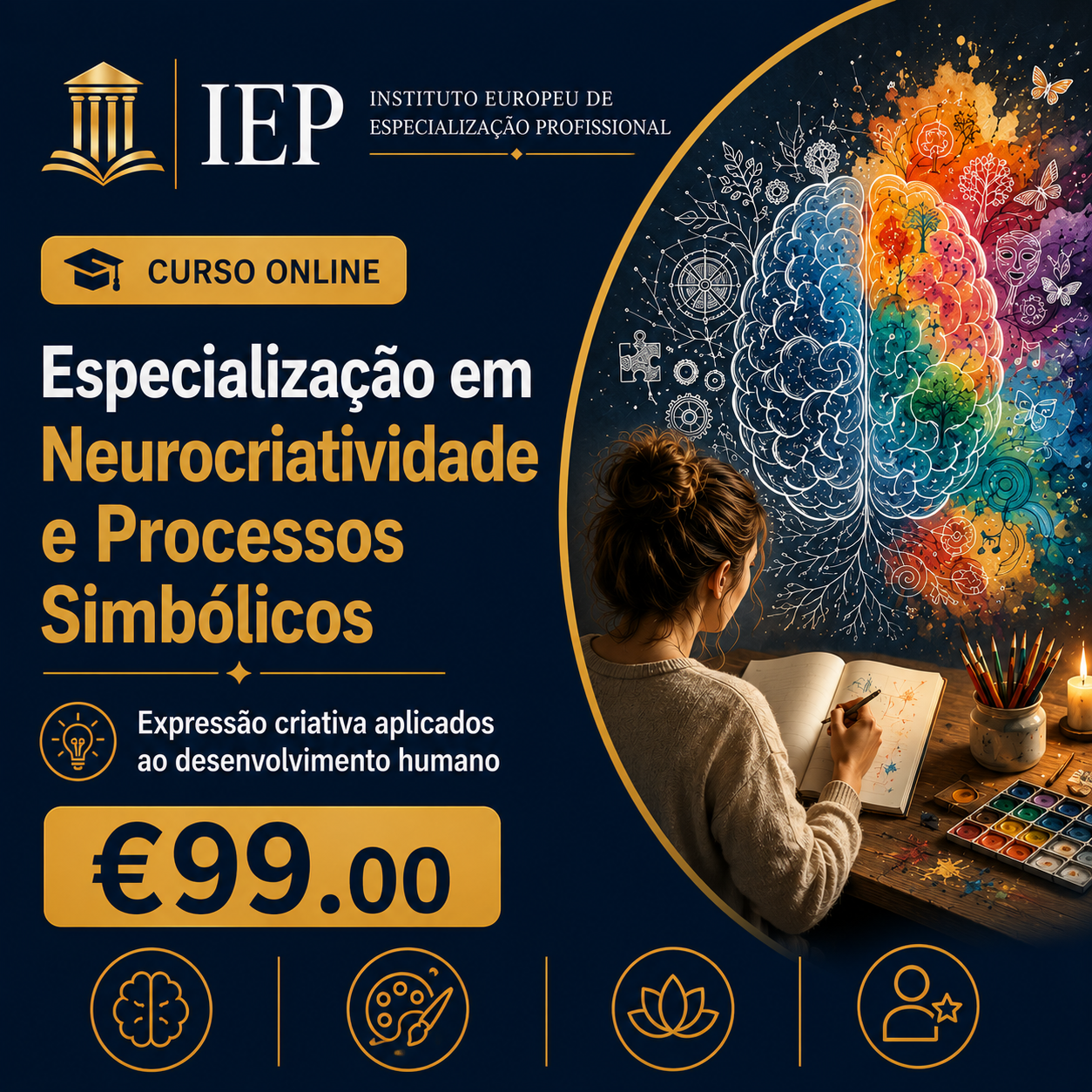 Especialização em Neurocriatividade e Processos Simbólicos