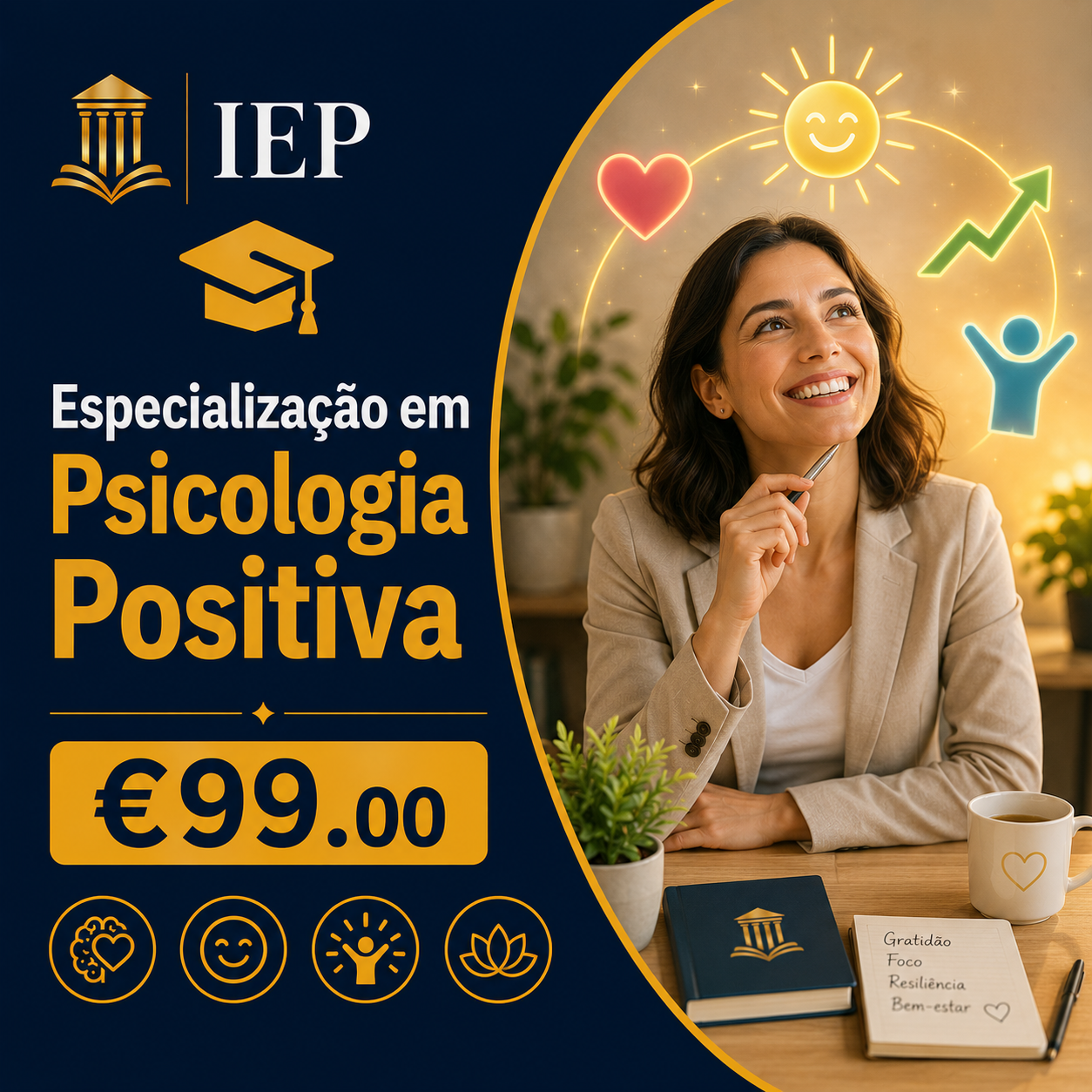 Especialização em Psicologia Positiva 