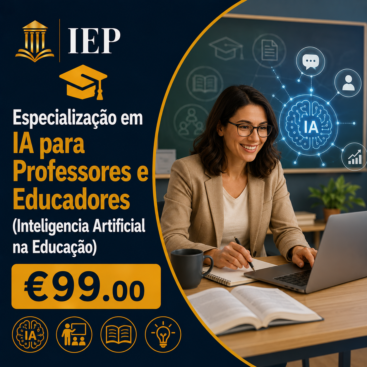 Especialização de IA para Professores e Educadores