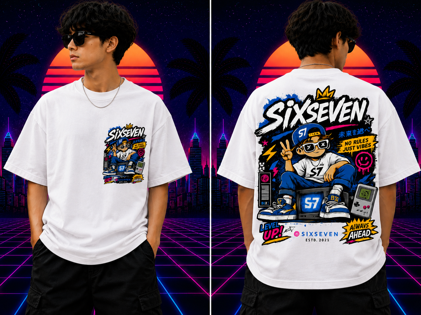 Camiseta SixSeven edición gamer