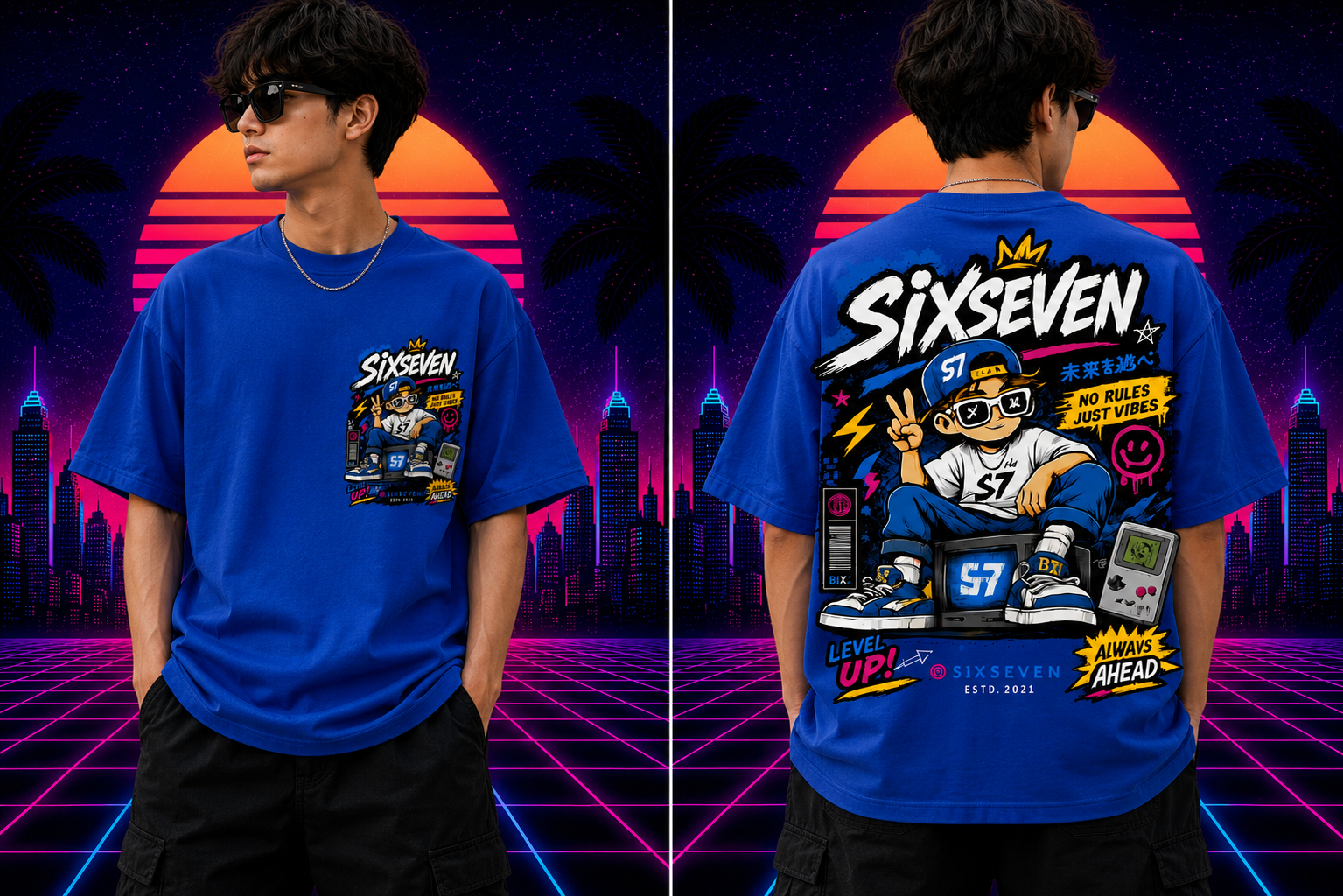 Camiseta SixSeven edición gamer