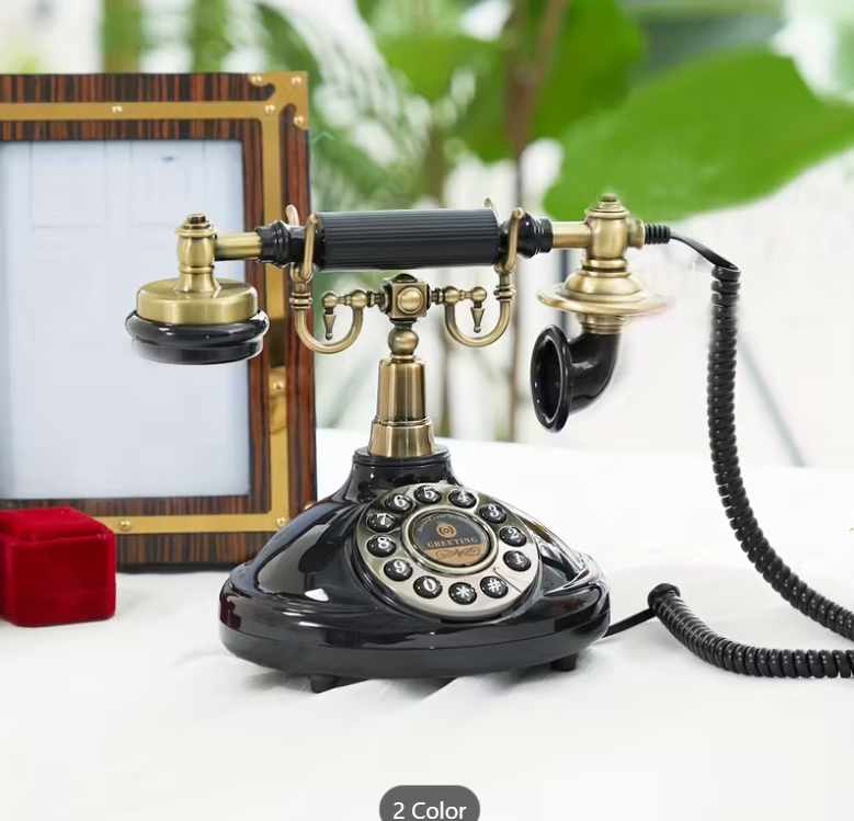Teléfono Grabadora Retro de Sobremesa