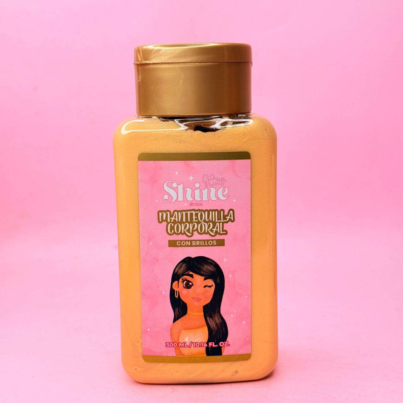 Mantequilla corporal shine dorada *300 ml