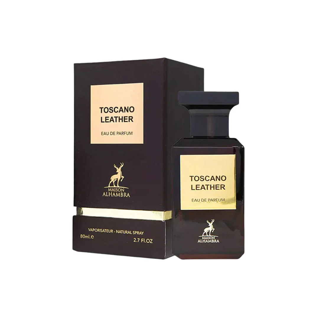 Maison Alhambra Toscano Leather edp  80ml man