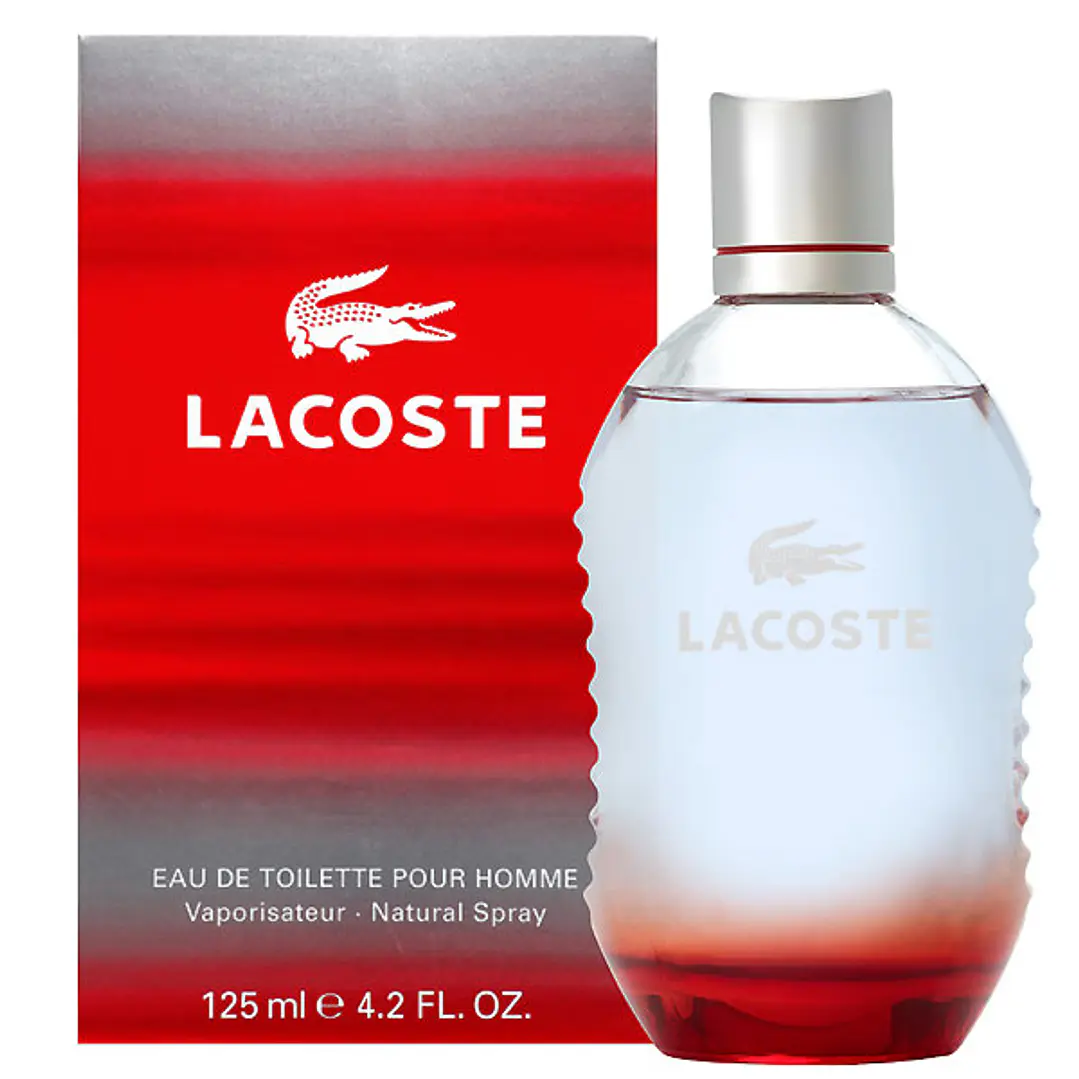 Lacoste Red Style In Play 125ml Edt Men