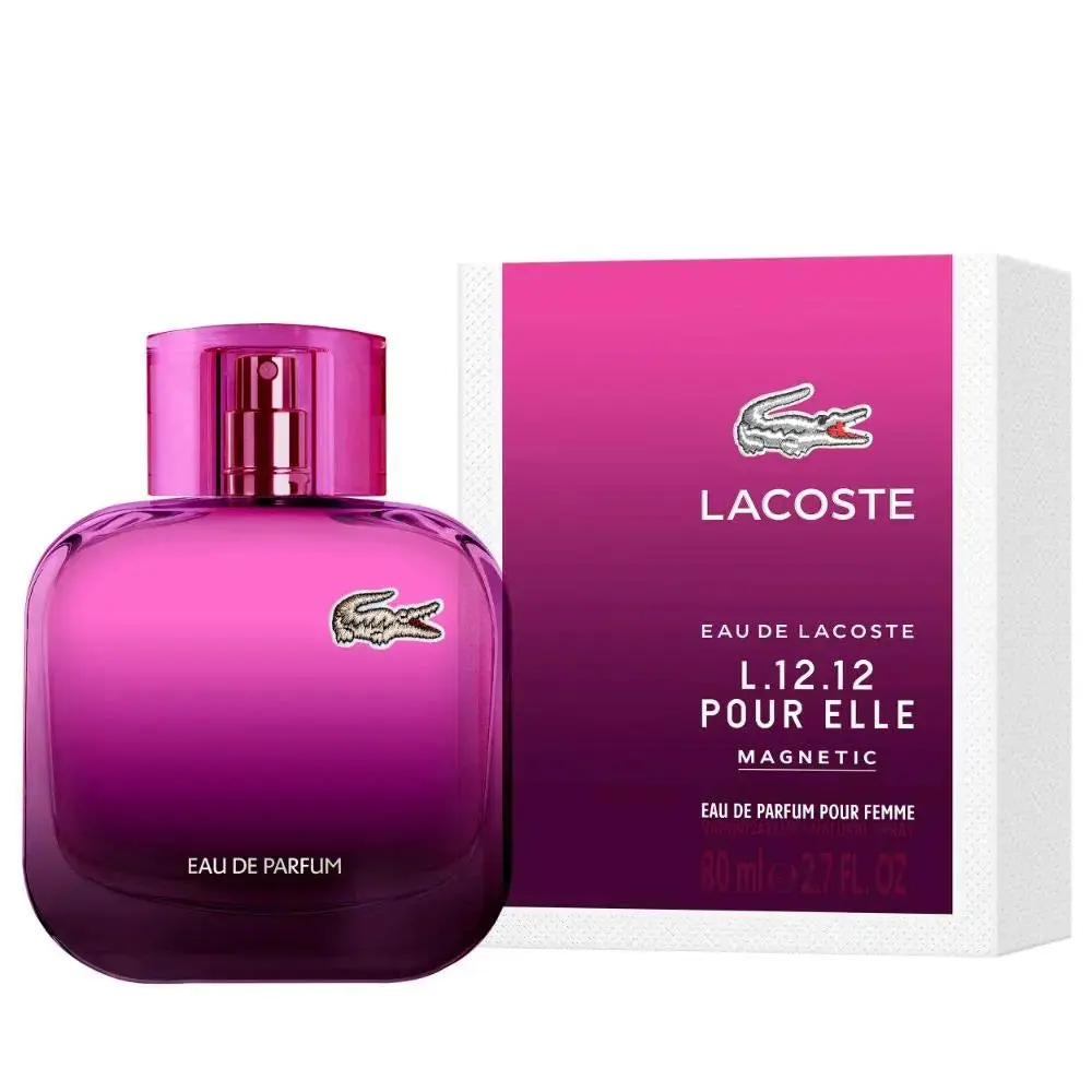 Lacoste L12 magnetic edp pour femme 80ml lady