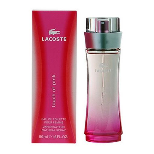 lacoste touch of pink edt 90ml lady