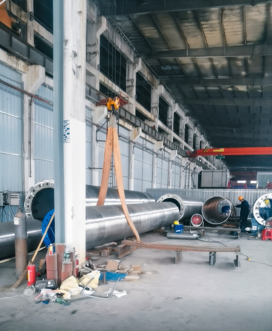 100m Ultra-Tall Flagpole Manufacturer | Internal Cat-Ladder & Foundation Design