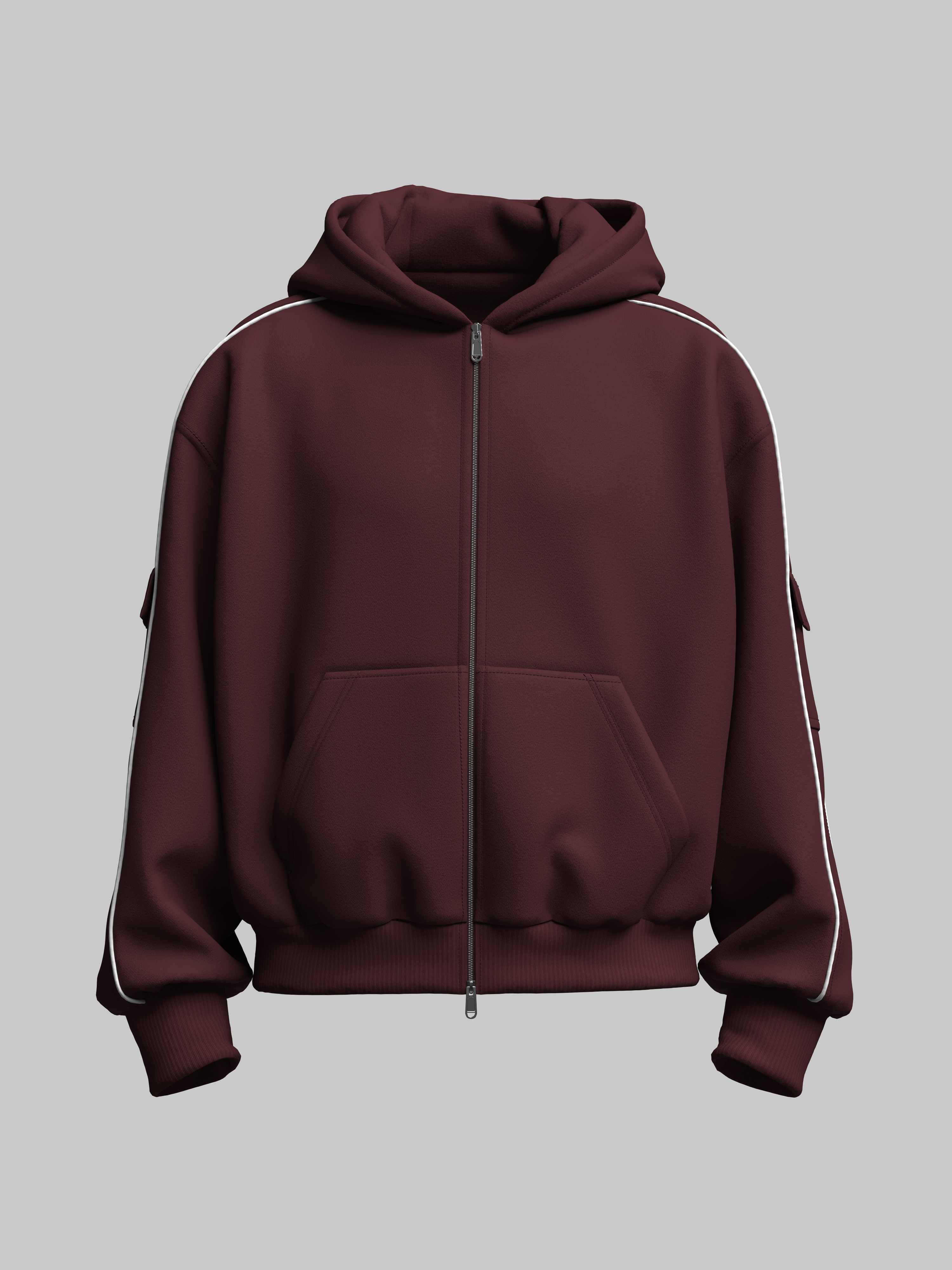 Cargo Zip-Hoodie Design
