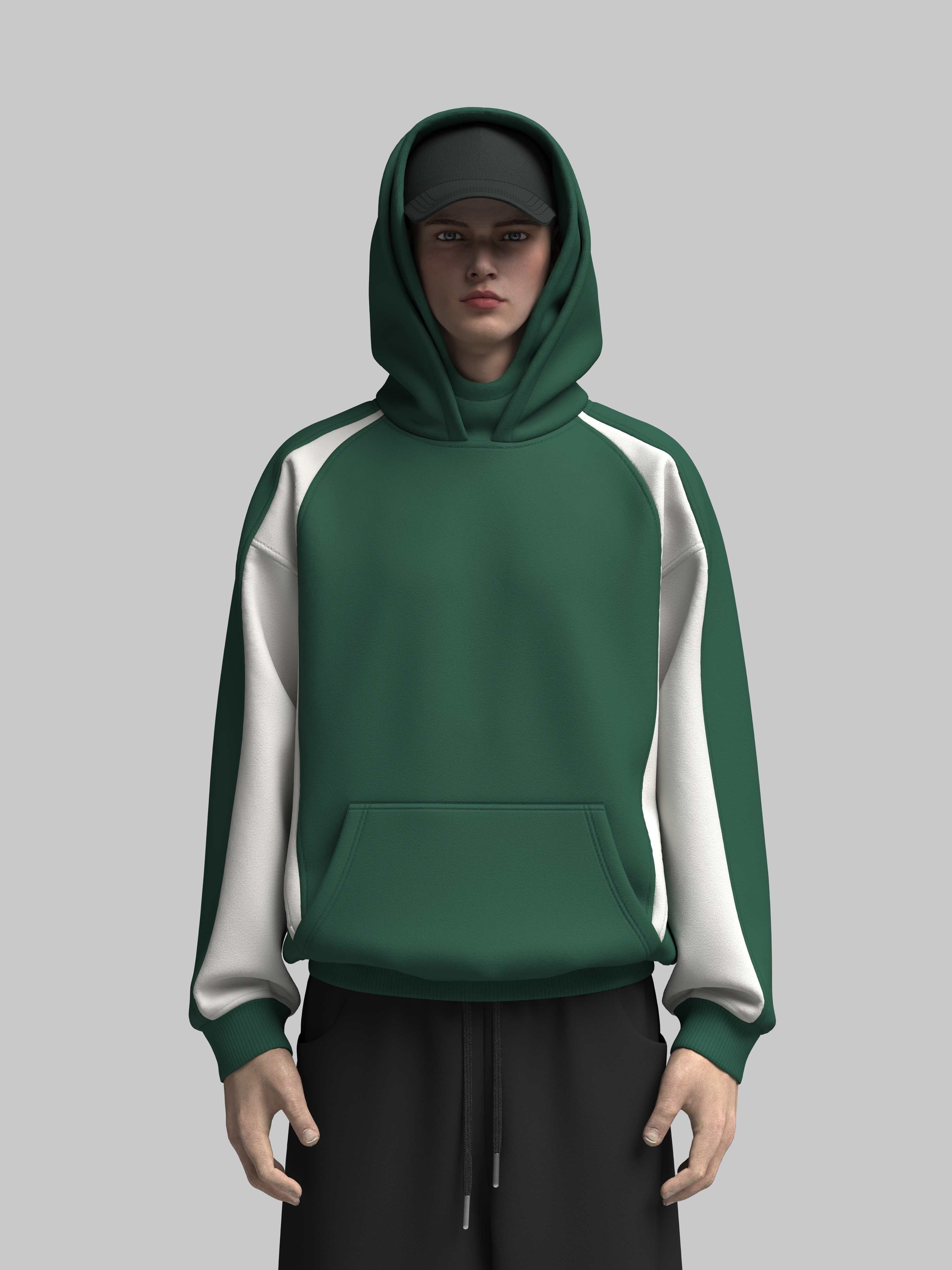 Double Hood Hoodie Design