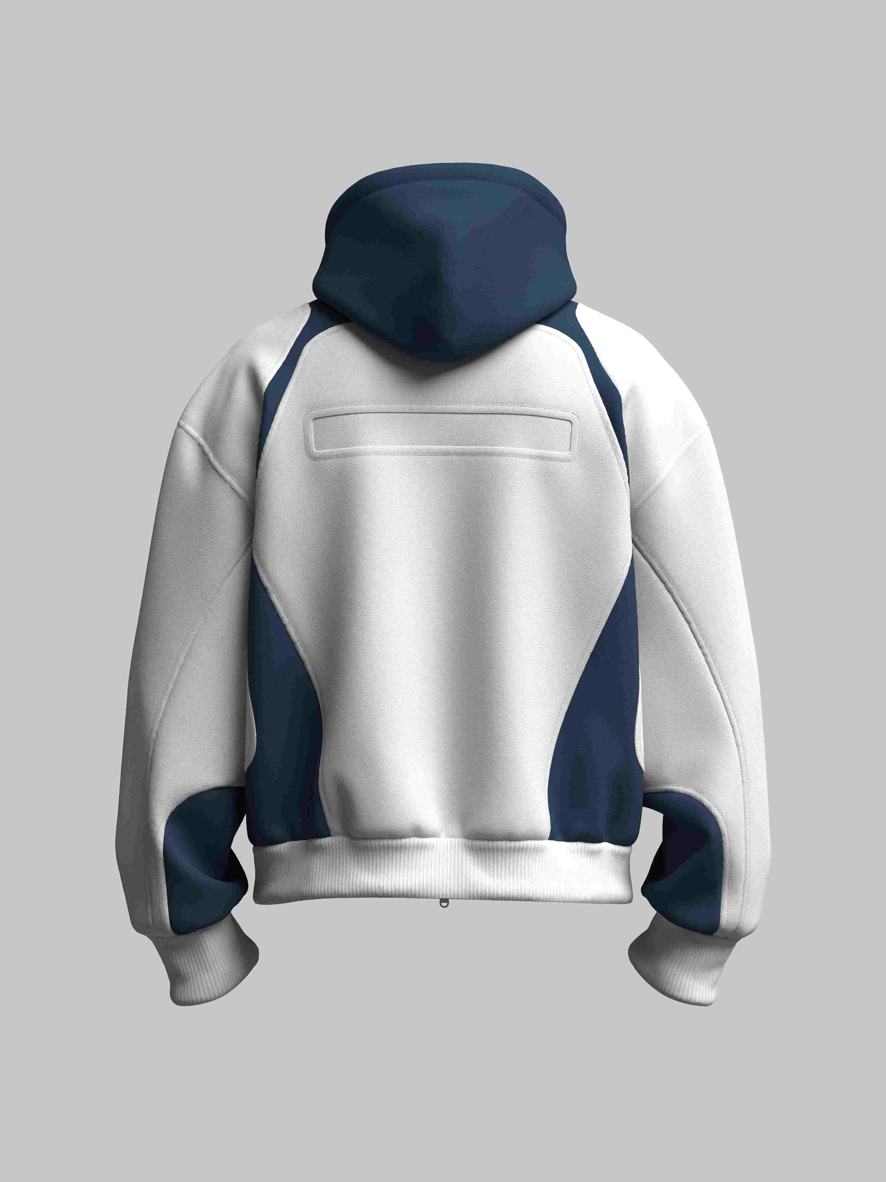 Oversized Zip-Hoodie Design 