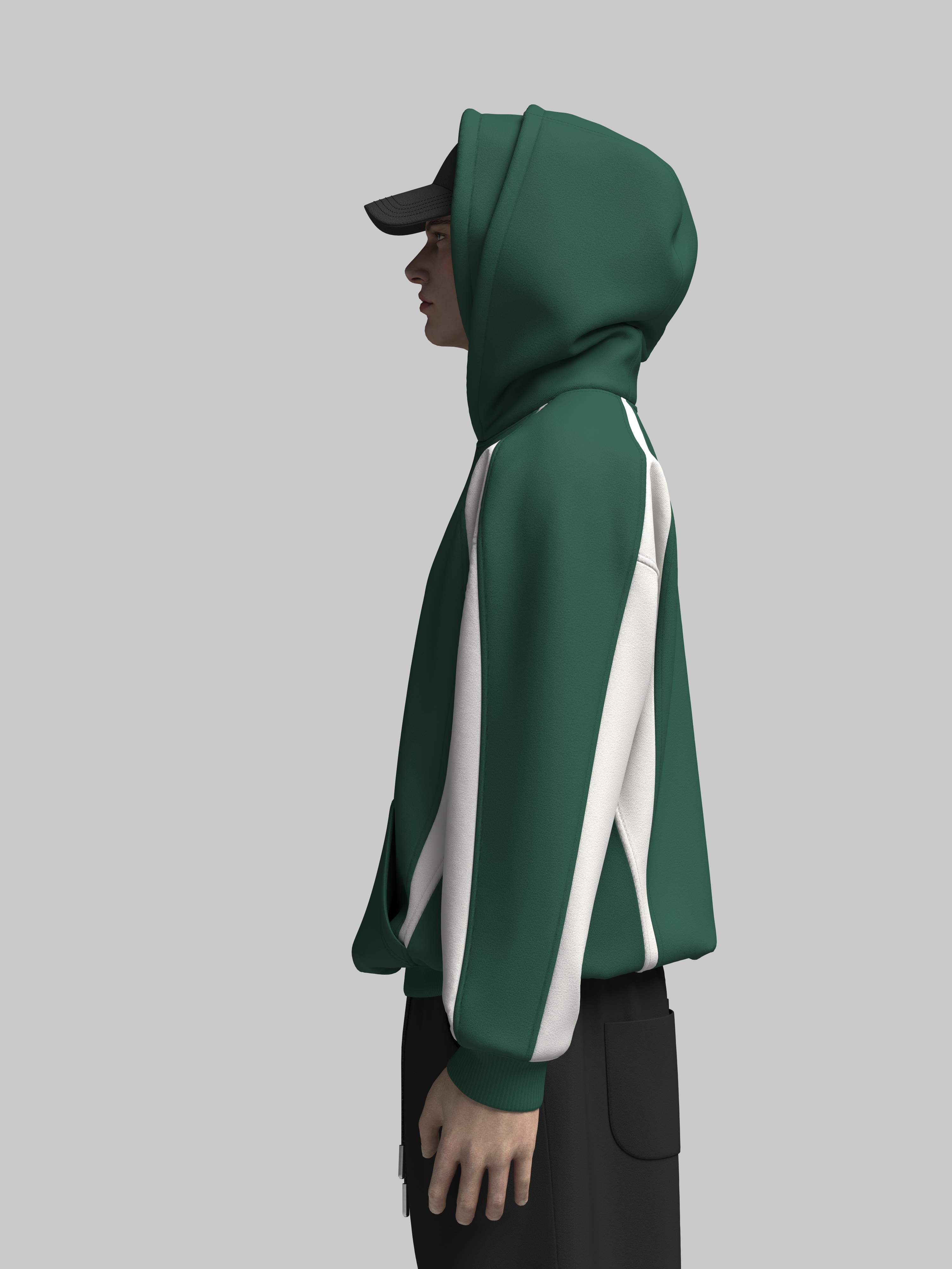 Double Hood Hoodie Design