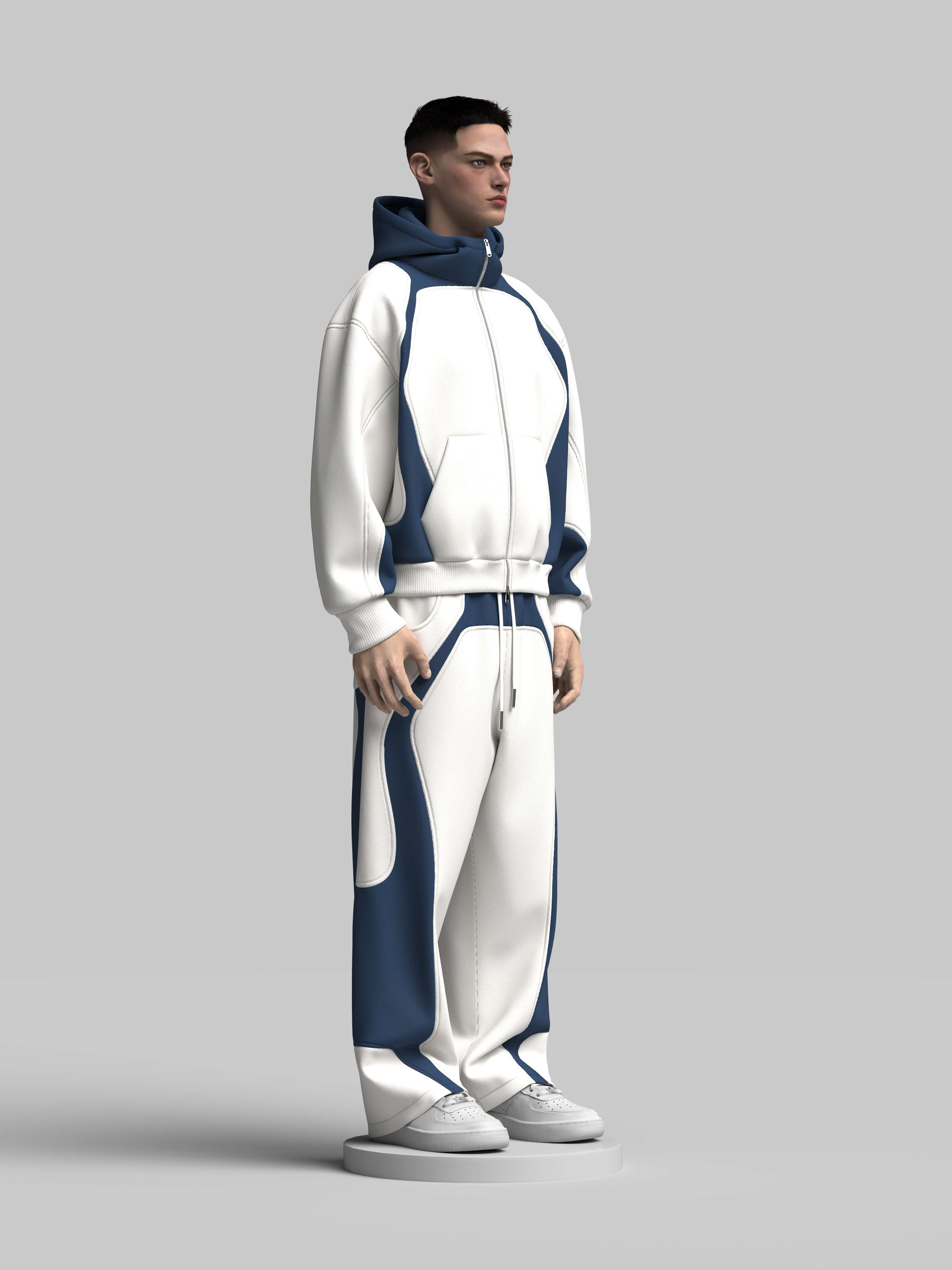 Two-Piece Tracksuit Design