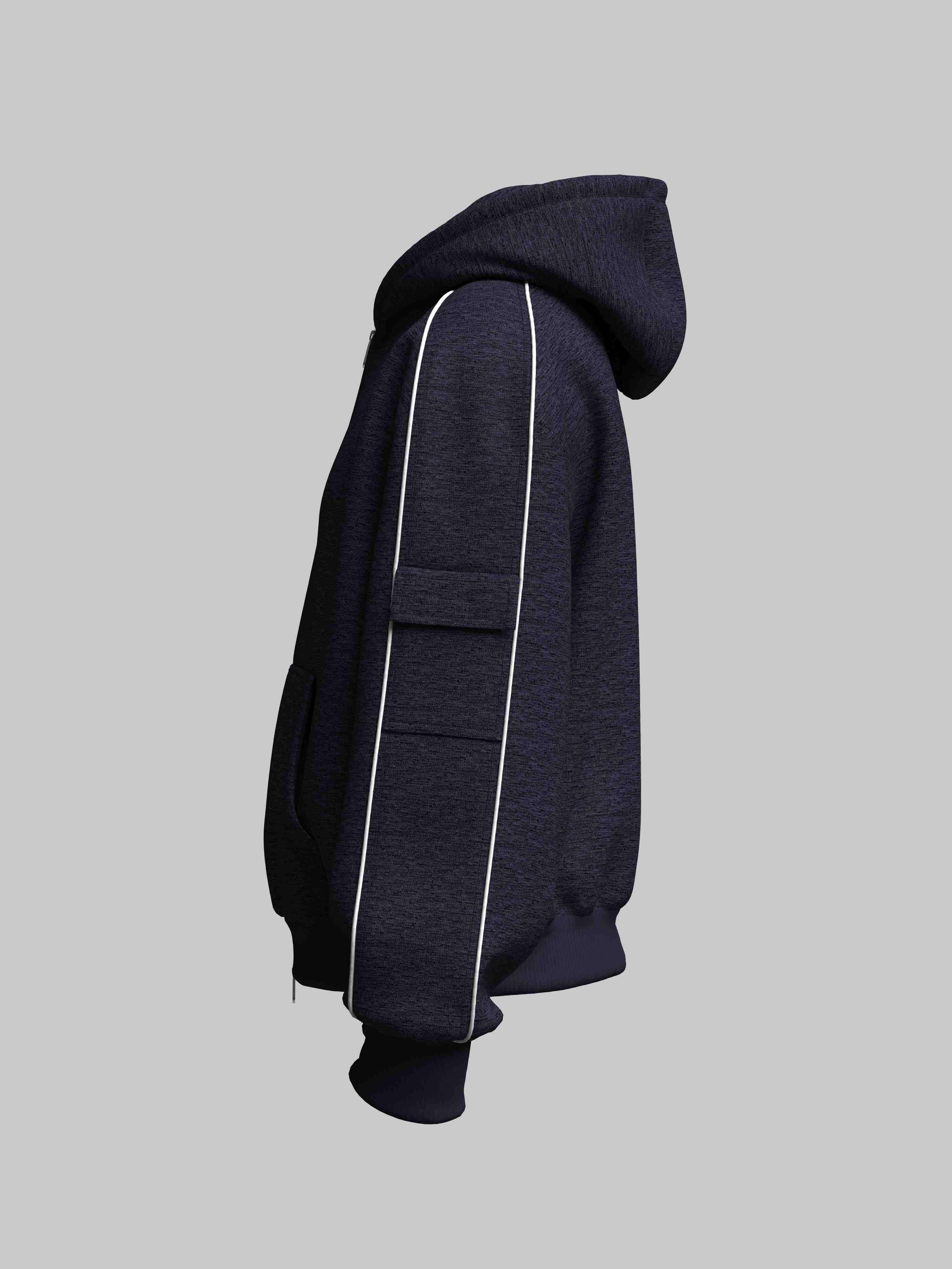 Cargo Zip-Hoodie Design