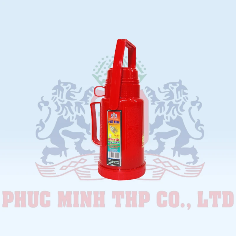 Phích nước nhựa nút gạt 1.2L - Bình thủy mini dung tích 1.2L - HP 0520L