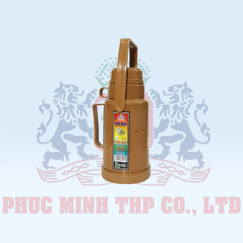 Phích nước nhựa nút gạt 1.2L - Bình thủy mini dung tích 1.2L - HP 0520L