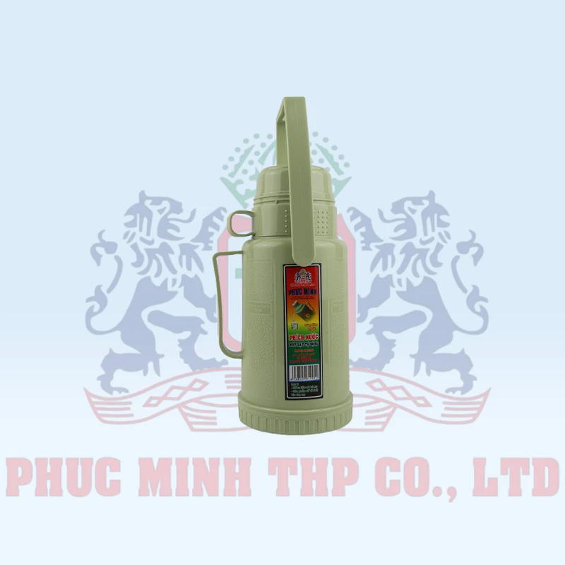 Phích nước nhựa nút gạt 1.2L - Bình thủy mini dung tích 1.2L - HP 0520L