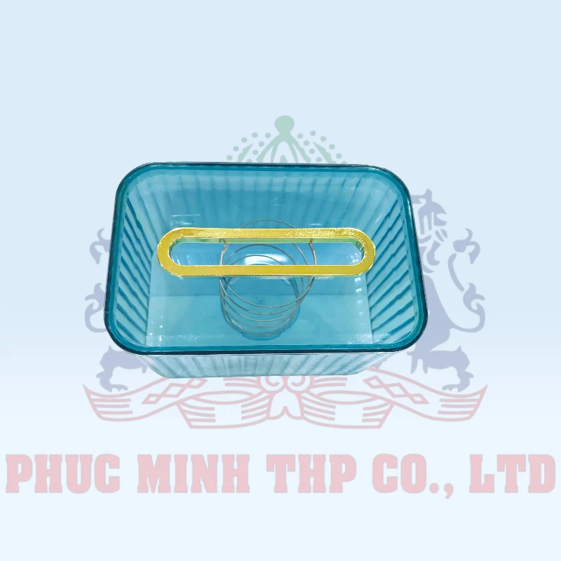 Hộp đựng giấy để bàn cao cấp - Hộp đựng khăn giấy rút -  HP.G01