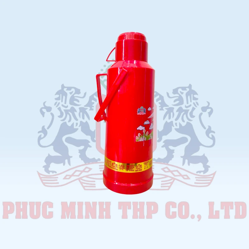 Phích nước nhựa nút bấm tự động 2L - Bình thủy lớn dung tích 2L - HP 0825L
