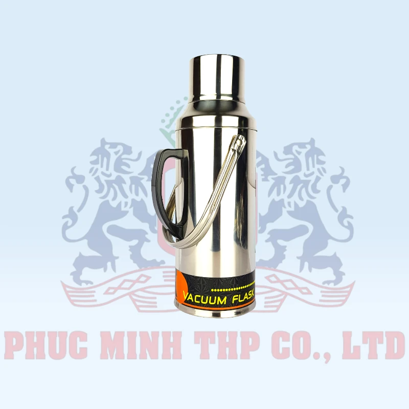 Phích nước inox Joint silicone 2L - Bình thủy inox lớn dung tích 2L - HP 911