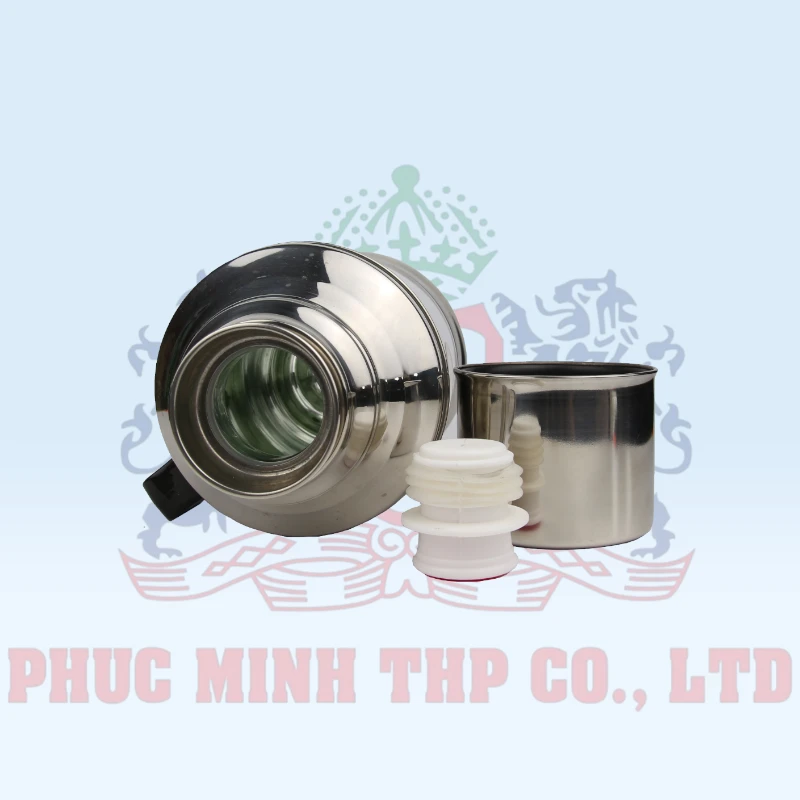 Phích nước inox body 1L - Bình thủy inox mini dung tích 1L - HP 118